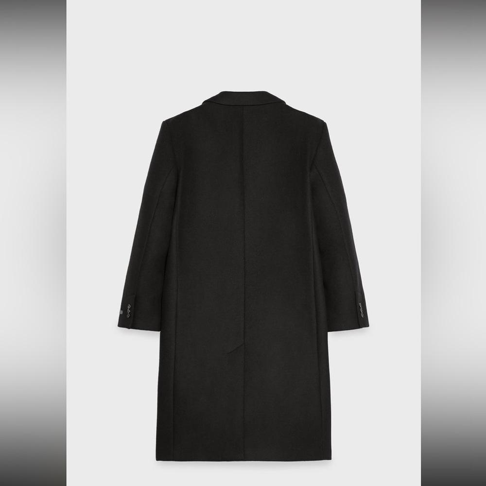 Steven Meisel x Zara Menswear style wool coat - Picture 4 of 7